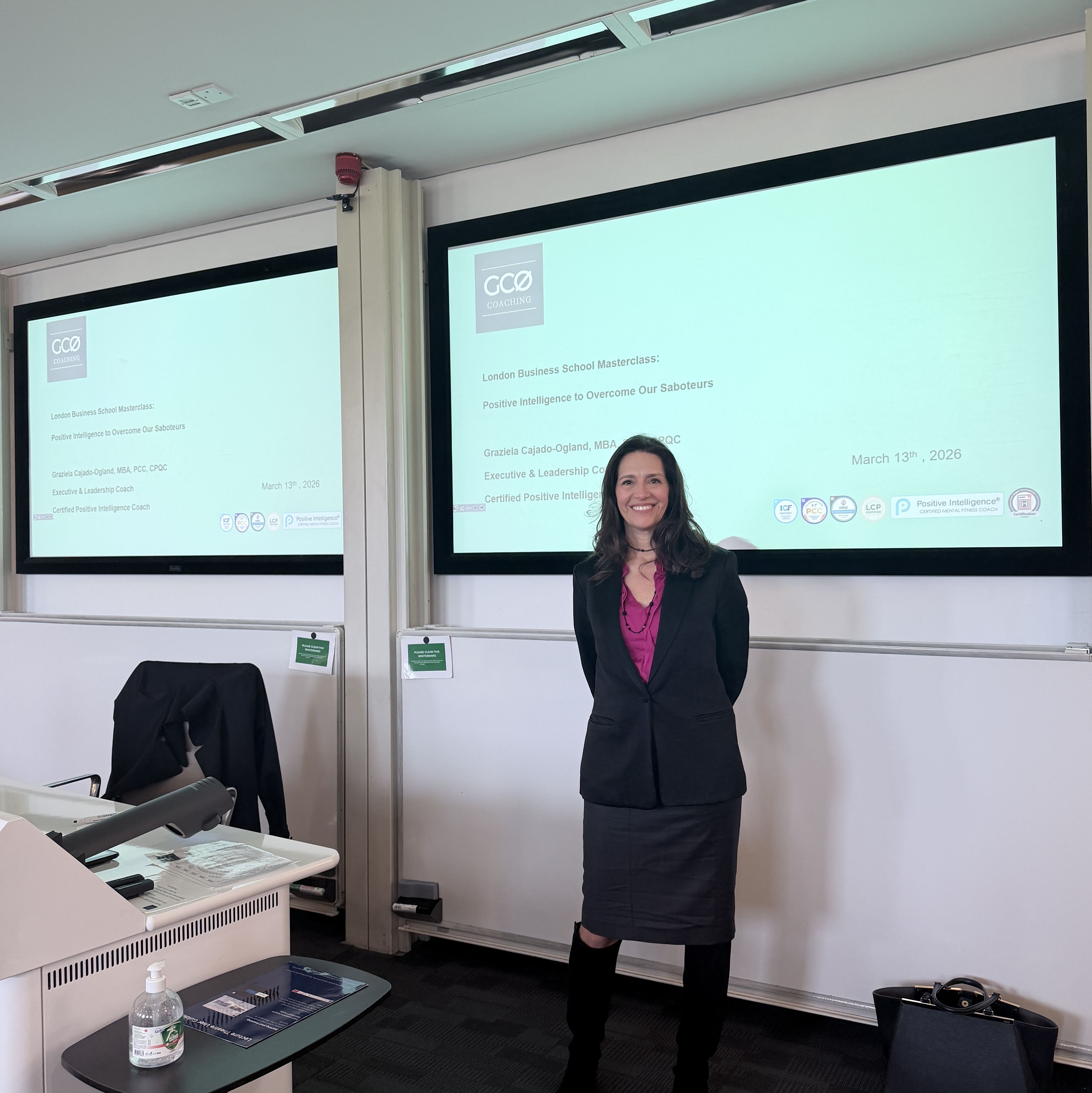 LBS Masterclass Positive Intelligence March 2026