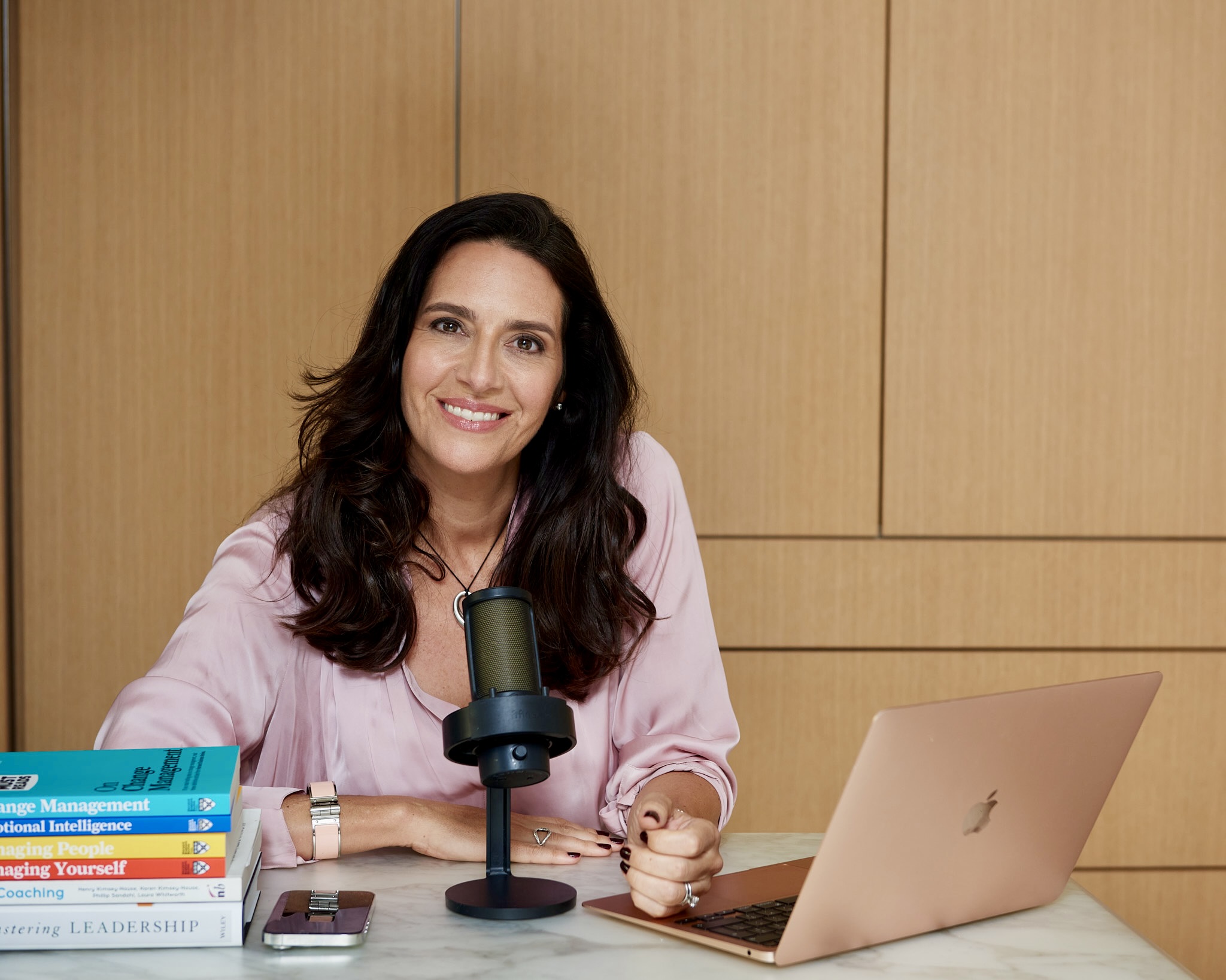Graziela Cajado-Ogland speaking and podcasting